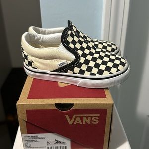 Off white toddler vans 7c